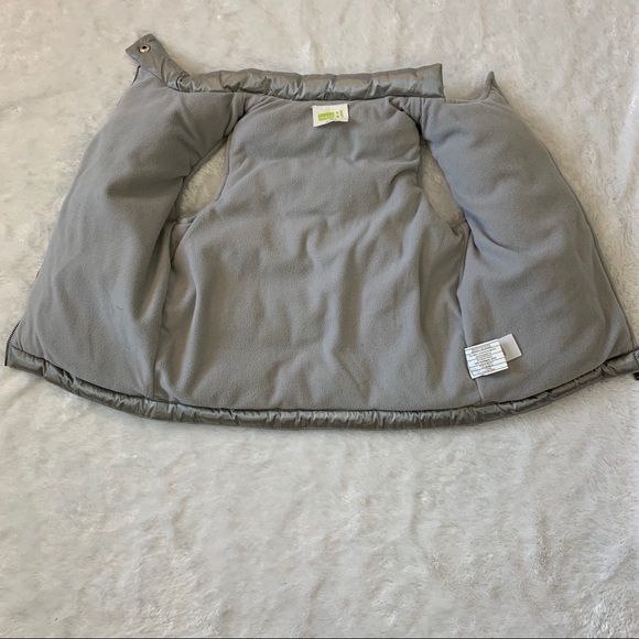 Crazy 8 Kids Fleece Lined Puffer Vest - Picture 3 of 4